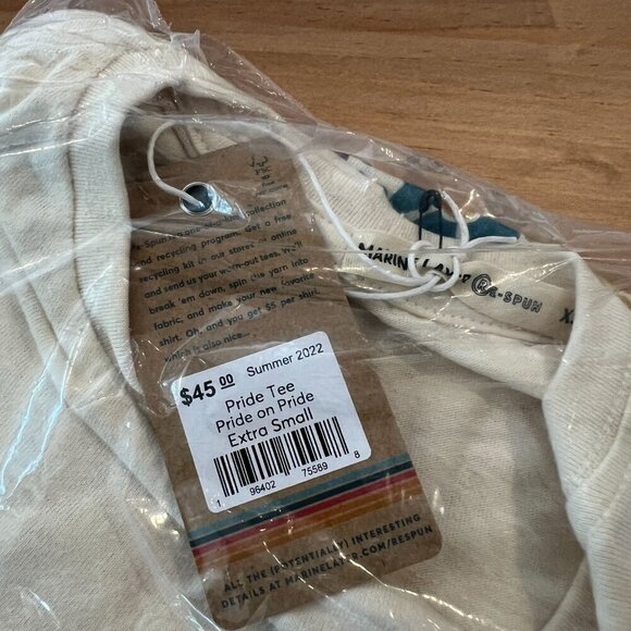 Marine Layer Pride Tank Pride Large Off White - Picture 9 of 9